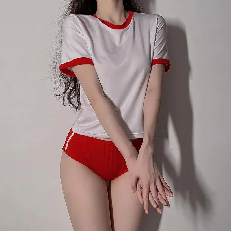 School Uniform Inspired Two-Piece Set