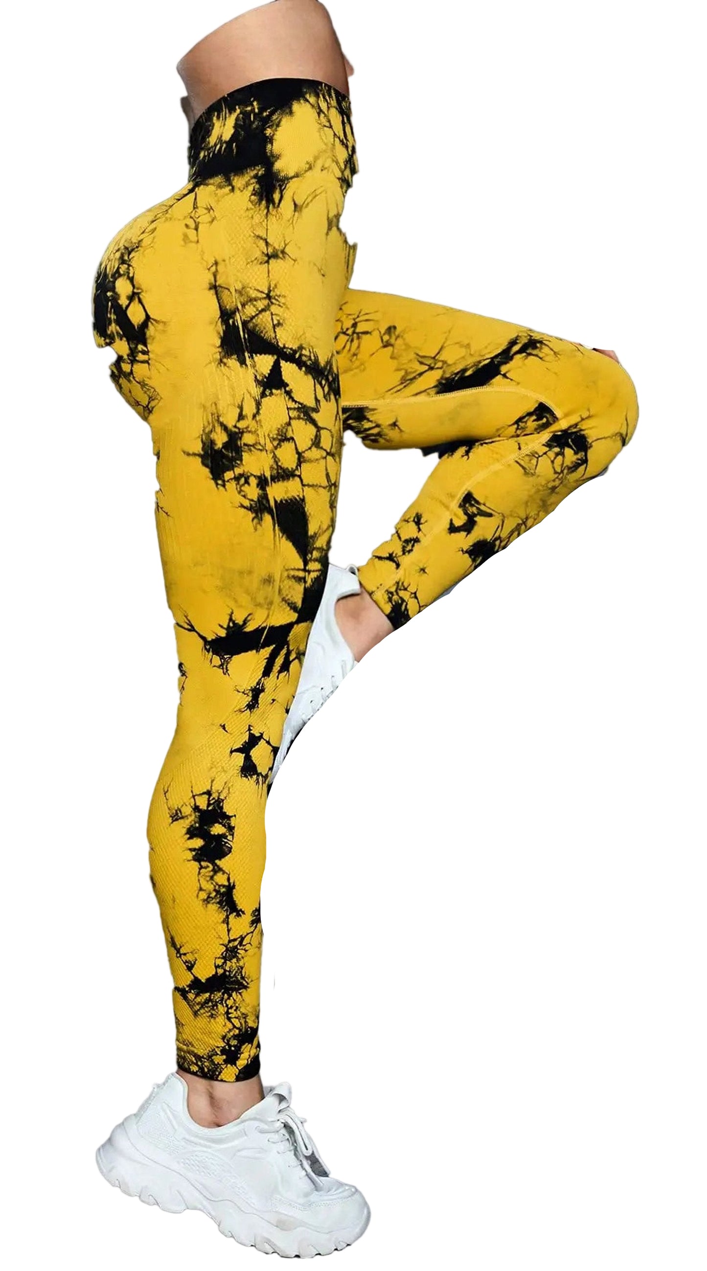 Seamless High Waisted Yoga Pants Stylish Fit