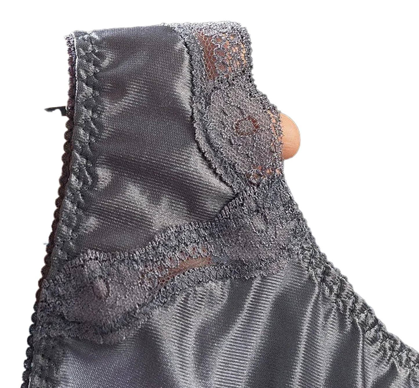 Detail of Seamless Lace Thong Underwear for Women