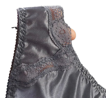 Detail of Seamless Lace Thong Underwear for Women