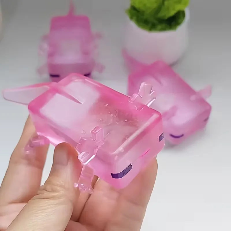LuckeLadybug LLC Pink Squishy Sensory Fidget Toy for Stress Relief and Fun Play