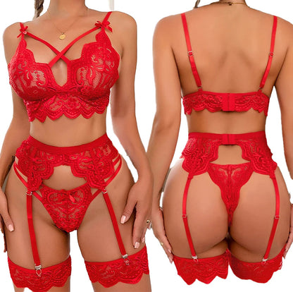Sexy Lace Lingerie Set for Women
