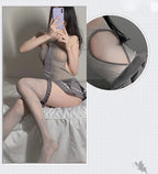 Lingerie Dress with Tie Detail