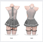 Lingerie Dress with Tie Detail