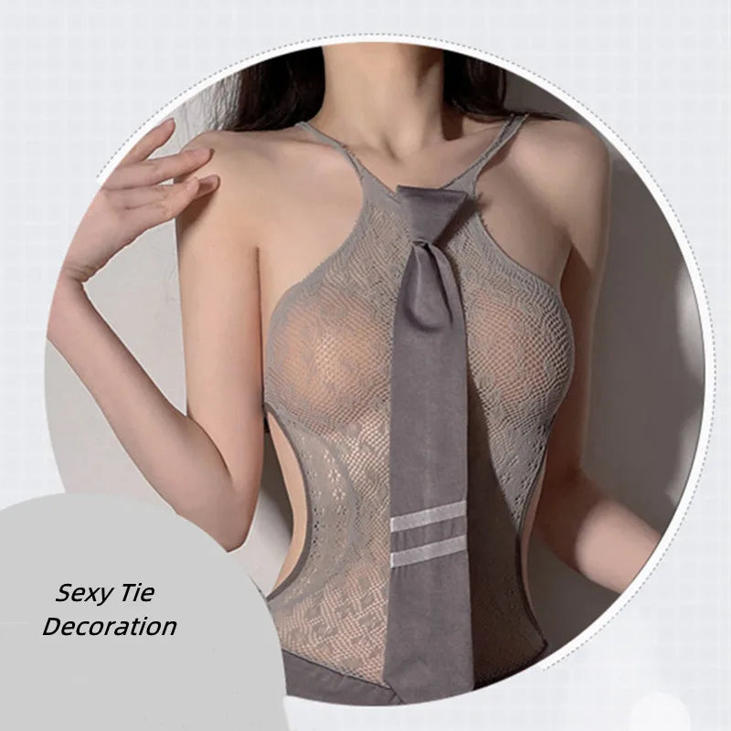 Lingerie Dress with Tie Detail