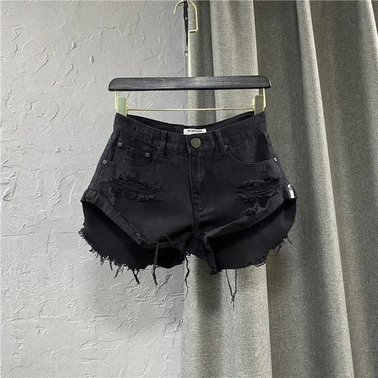 Sexy Low Waist Denim Shorts For Trendy Styles