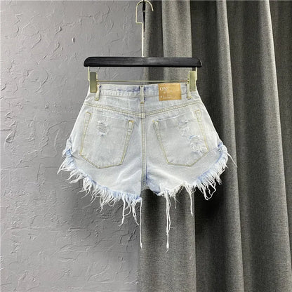 Sexy Low Waist Denim Shorts For Trendy Styles