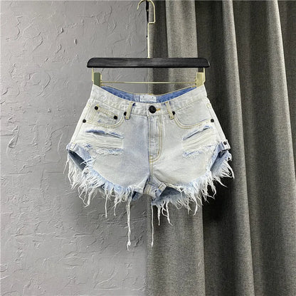 Sexy Low Waist Denim Shorts For Trendy Styles