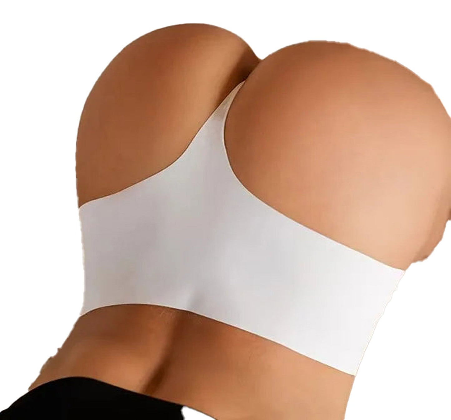 Mid Waist Thong Panties for Women - Side View