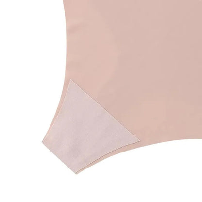 Mid Waist Thong Panties for Women - Close-Up View