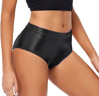 Shiny Metallic High Waisted Booty Shorts