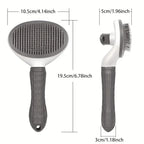 LuckeLadybug LLC slicker dog brush designed for effective grooming and de-shedding