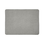 LuckeLadybug soft blue sherpa throw blanket with cozy and plush texture for warmth and comfort