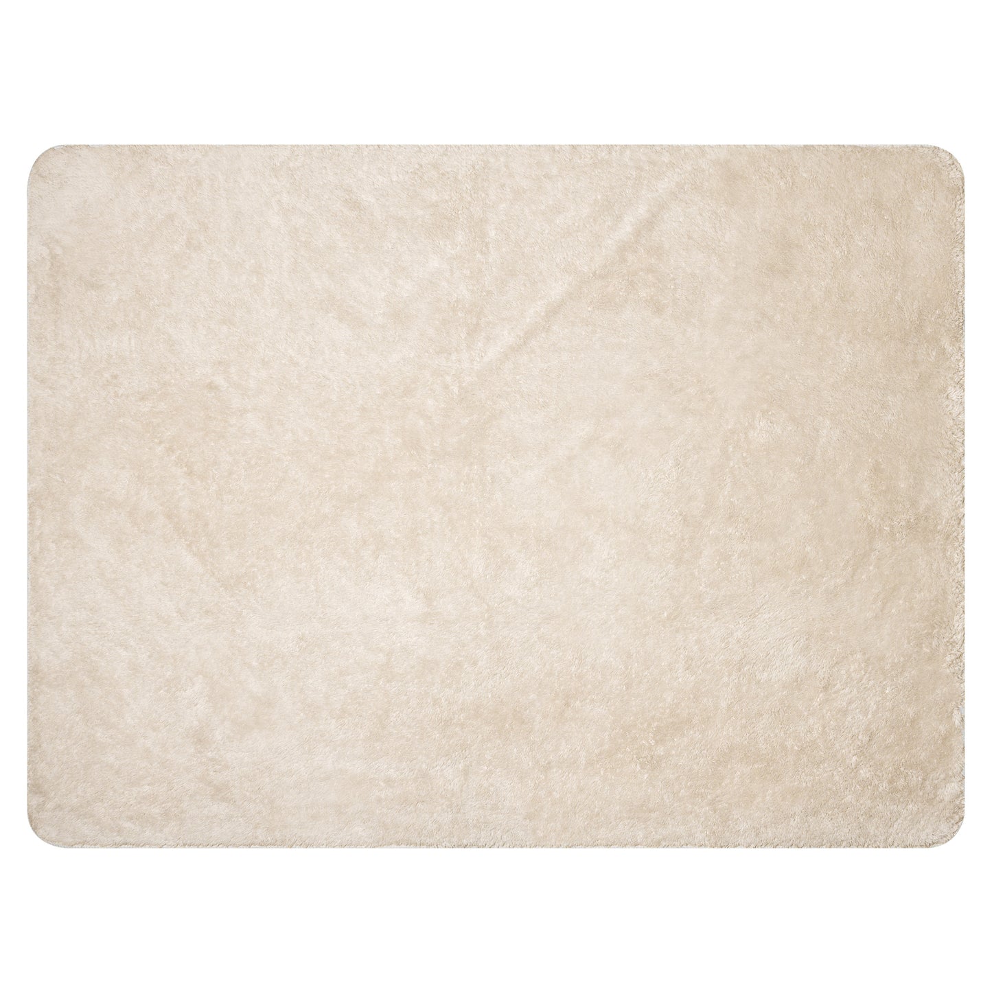 LuckeLadybug sherpa blanket with soft circle design throw blanket in beige for cozy warmth