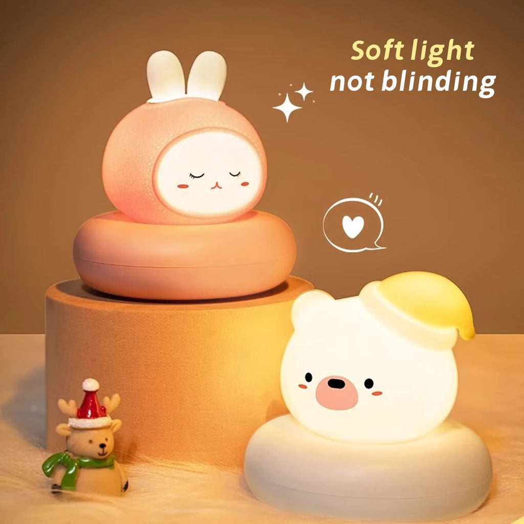 LED Light Night Light - Cute Pet Sleep Companion