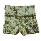 Shiny Sequined Shorts for Rave Outfit
