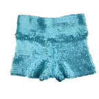 Shiny Sequined Shorts for Rave Outfit