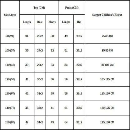 LuckeLadybug Spiderman pajama set for boys with size chart for optimal fit