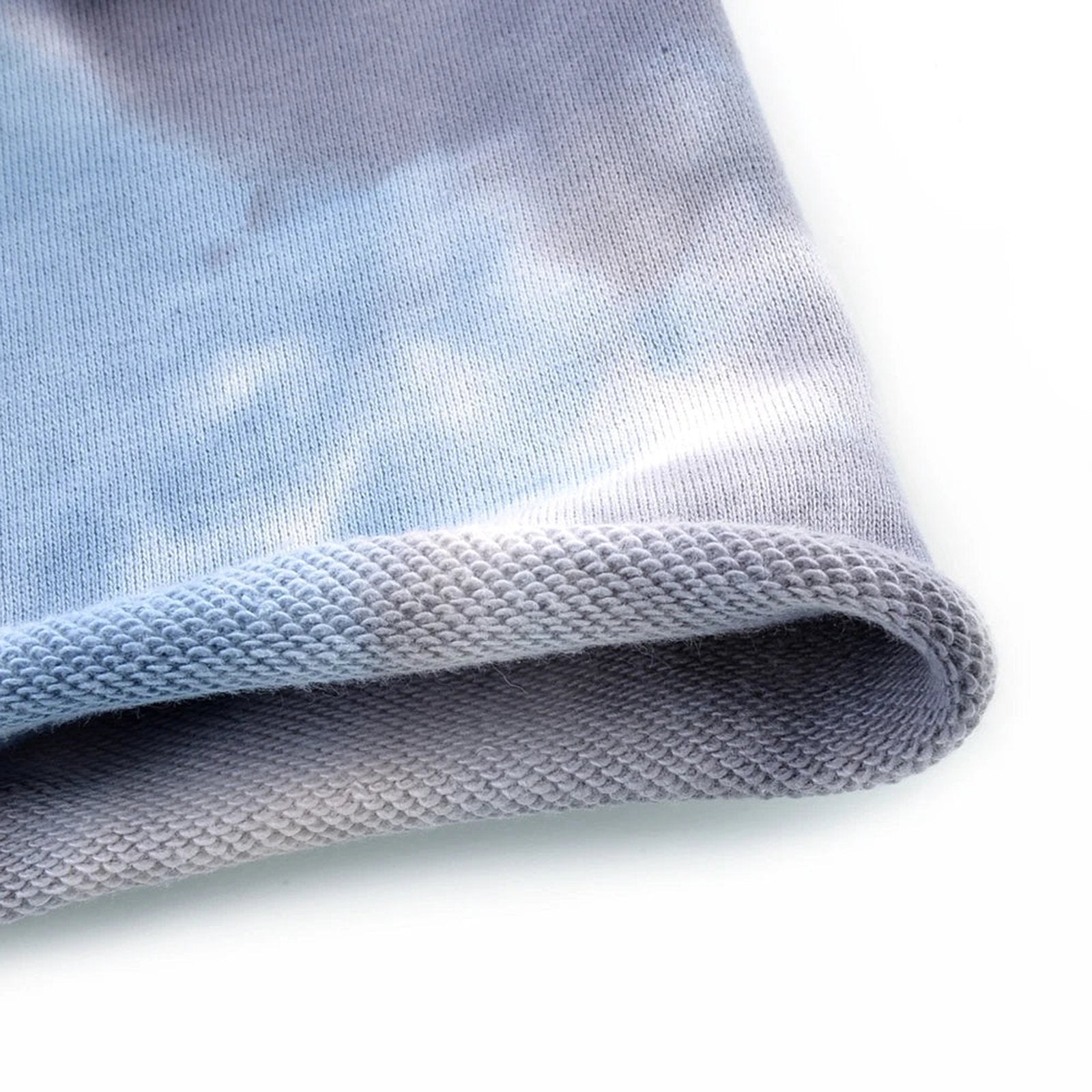 LuckeLadybug LLC Spring Summer Beanie for Women in Soft Blue Tie-Dye Design