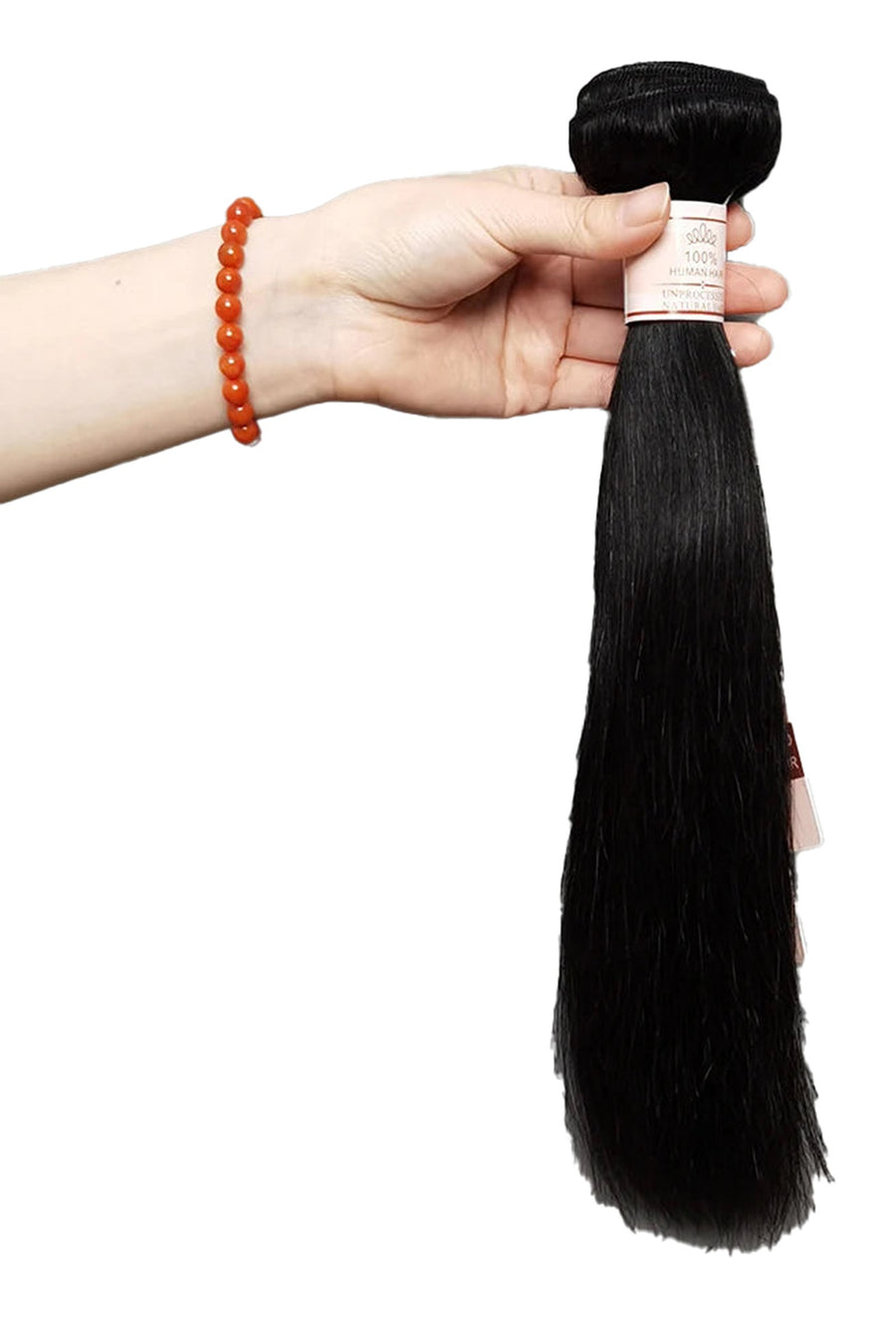 Straight Human Hair Bundles 12 Inch