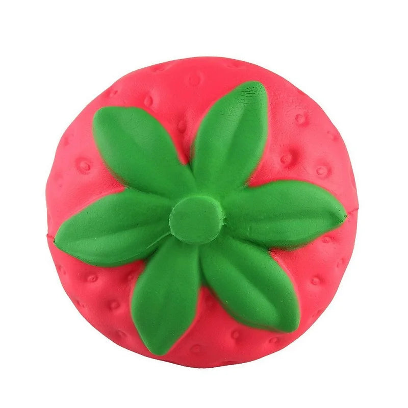 LuckeLadybug LLC Strawberry Squishy for stress relief management techniques and enhancing relaxation
