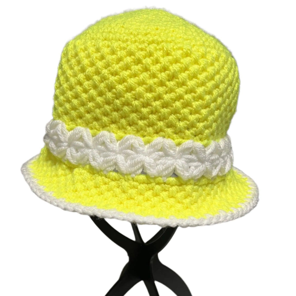 Sunshine Crochet Bucket Hat Handmade