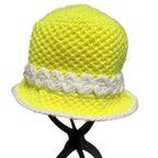 Sunshine Crochet Bucket Hat Handmade