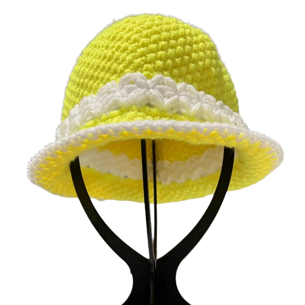 Sunshine Crochet Bucket Hat Handmade