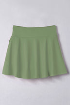 LuckeLadybug LLC Green Skort for Swimmers Swimwear with a Flared Design
