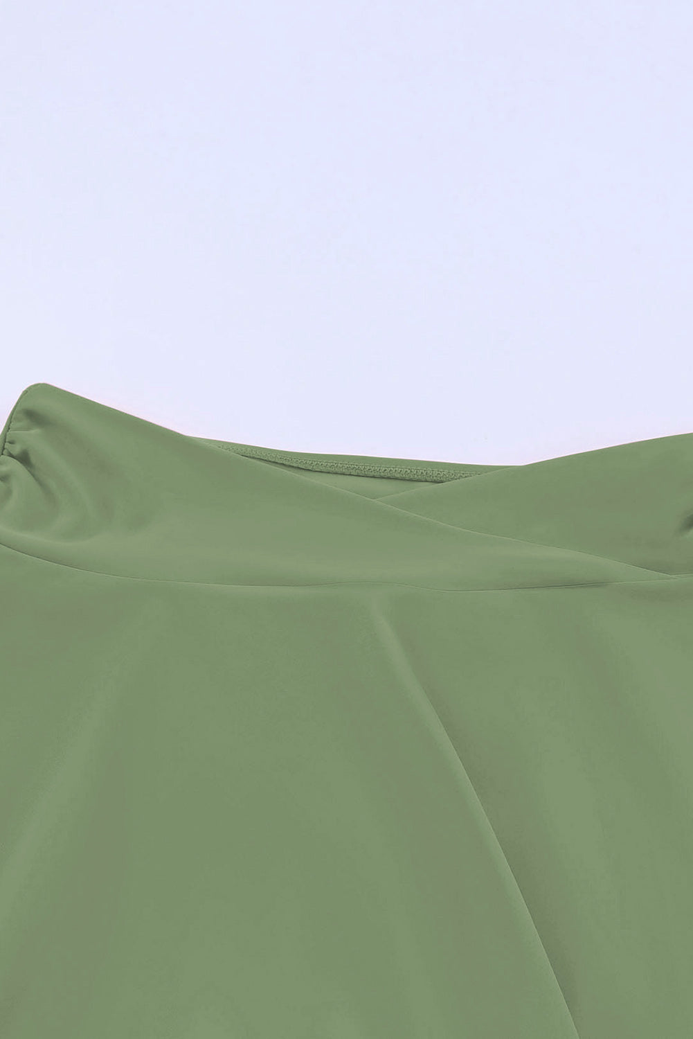 LuckeLadybug LLC Skort in green, perfect for swimmers swimwear and active comfort