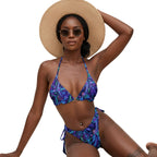 Cosmic Neon Women’s Two-Piece Swimsuit