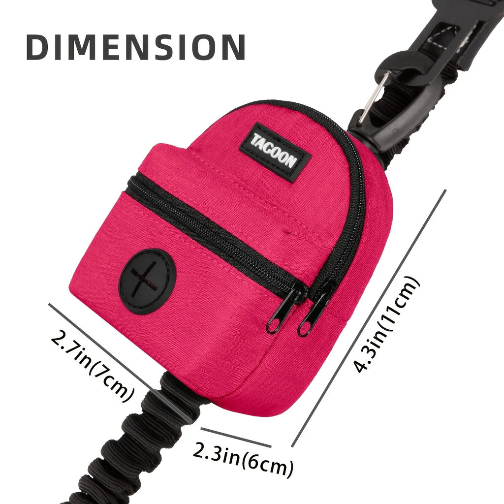 LuckeLadybug Dispenser for poop bags for dog, featuring a compact design for easy pet walks