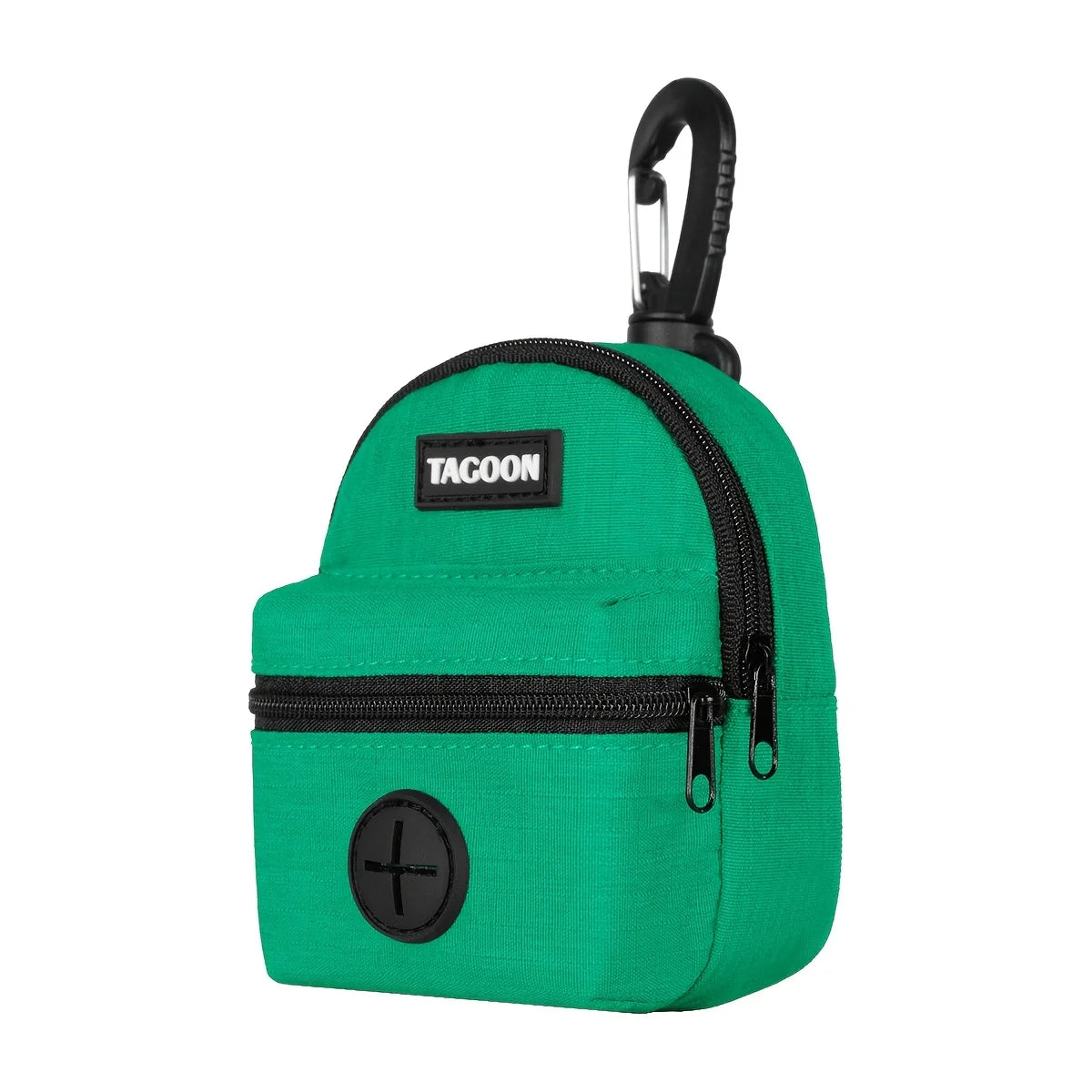 LuckeLadybug Dispenser in Green for convenient access to poop bags for dog