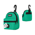 LuckeLadybug Dispenser in Green for easy access to poop bags for dog during walks