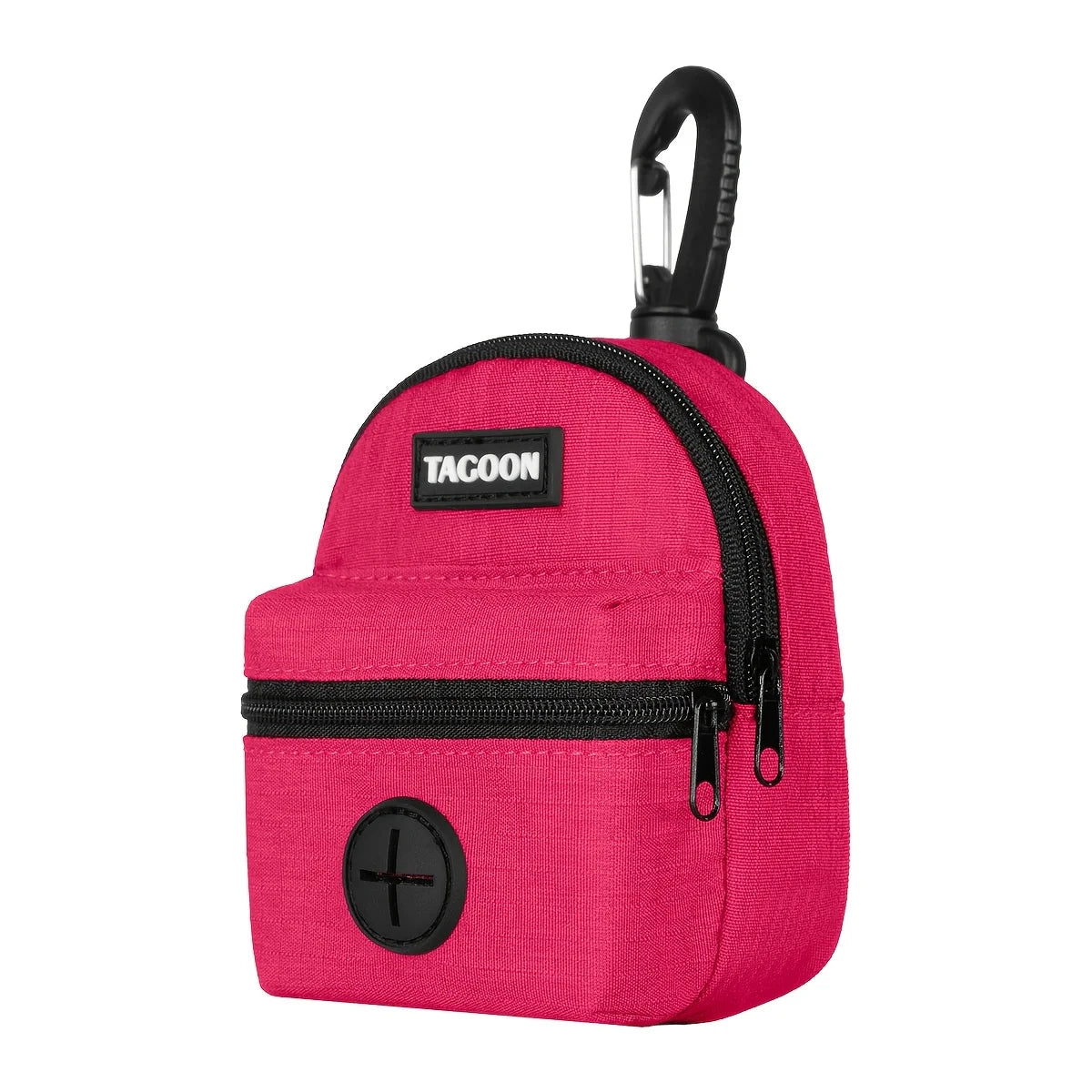 LuckeLadybug dispenser for easy access to poop bags for dog, compact and portable design