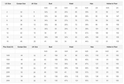Teal mother of the bride dress with sleeves displayed on a size chart for accurate fitting