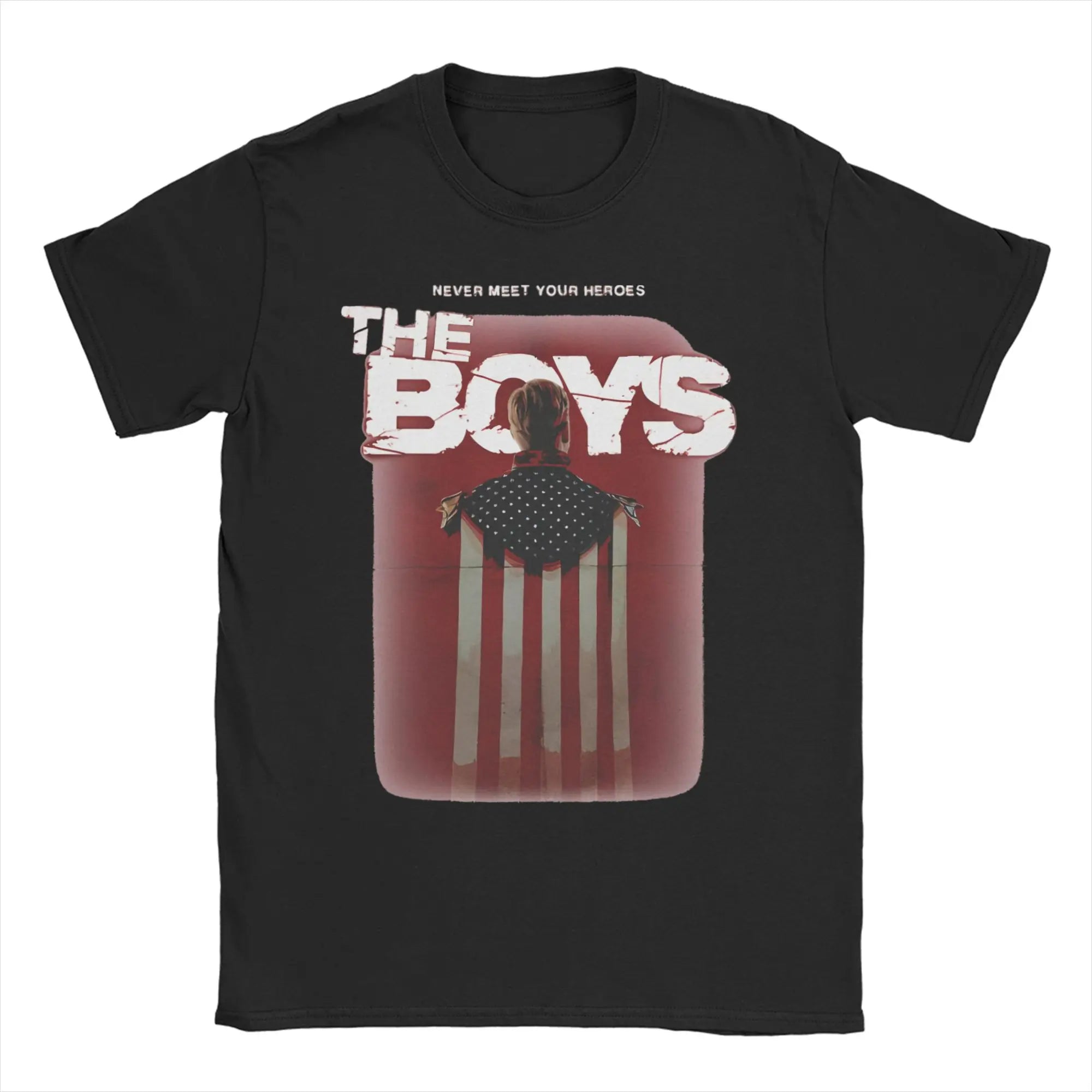 Distressed T-Shirt - Homelander Design