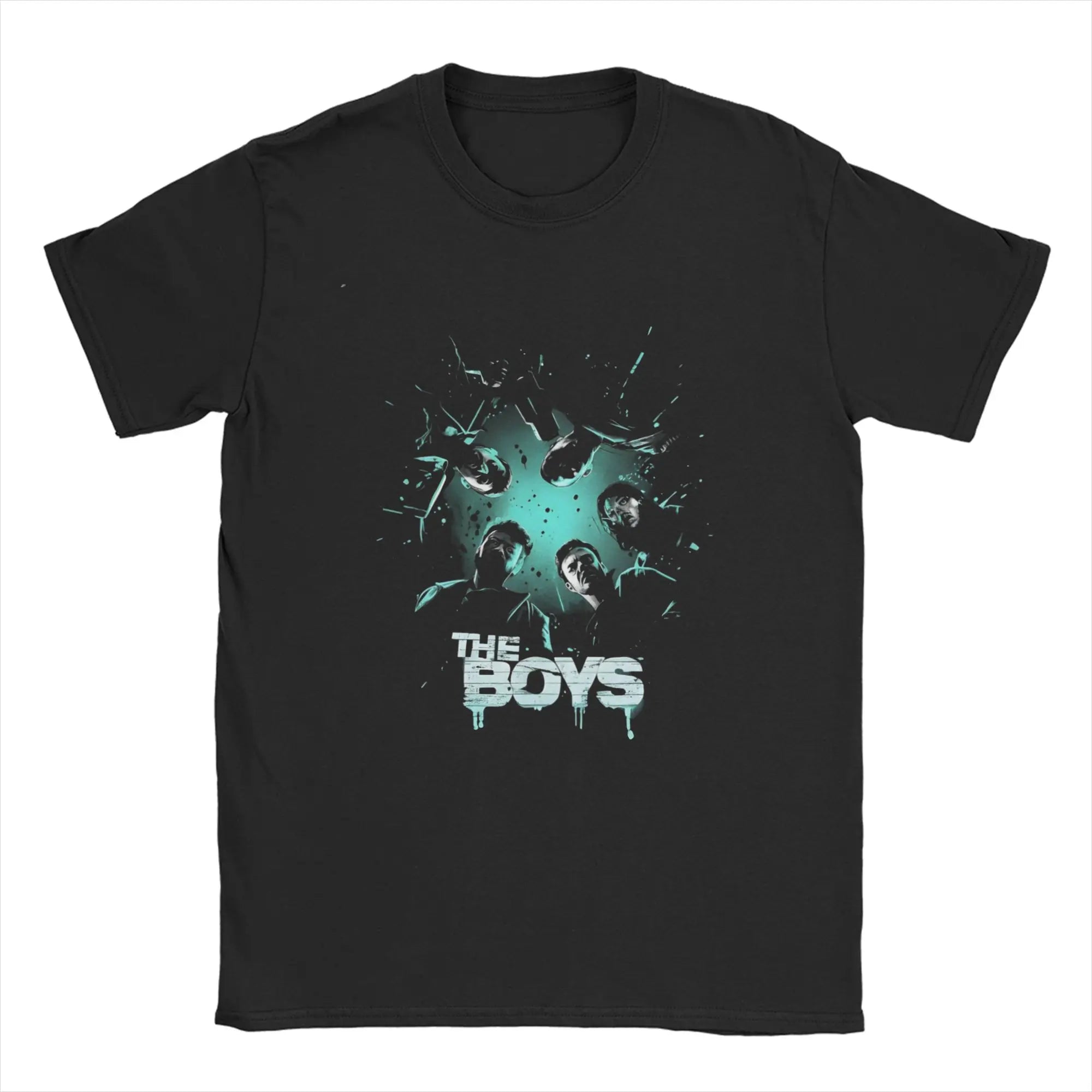 Distressed T-Shirt - Homelander Design