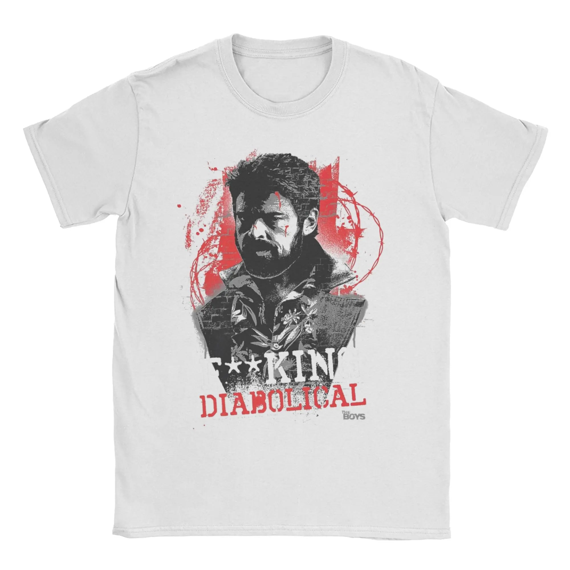 Distressed T-Shirt - Homelander Design