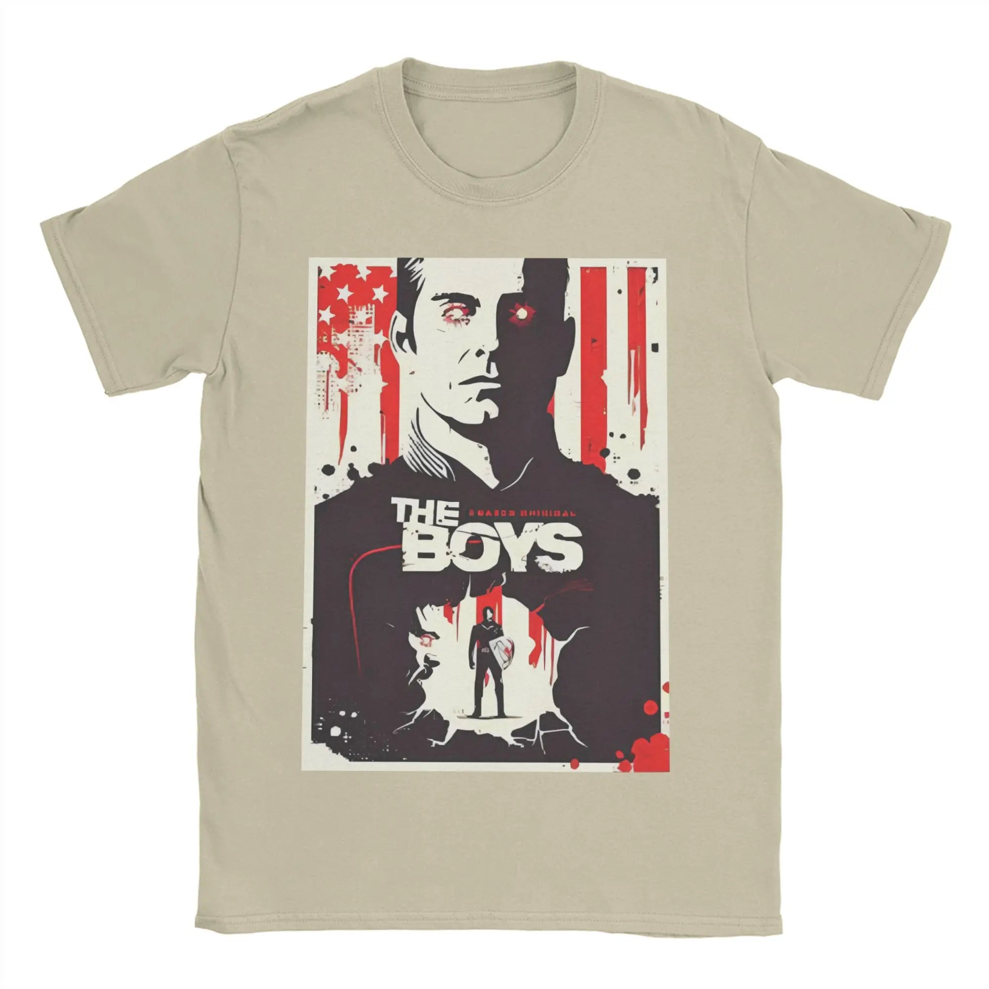 Distressed T-Shirt - Homelander Design