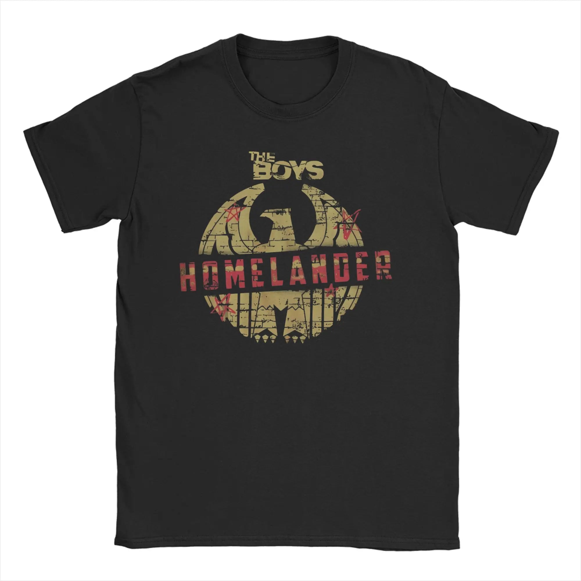 Distressed T-Shirt - Homelander Design