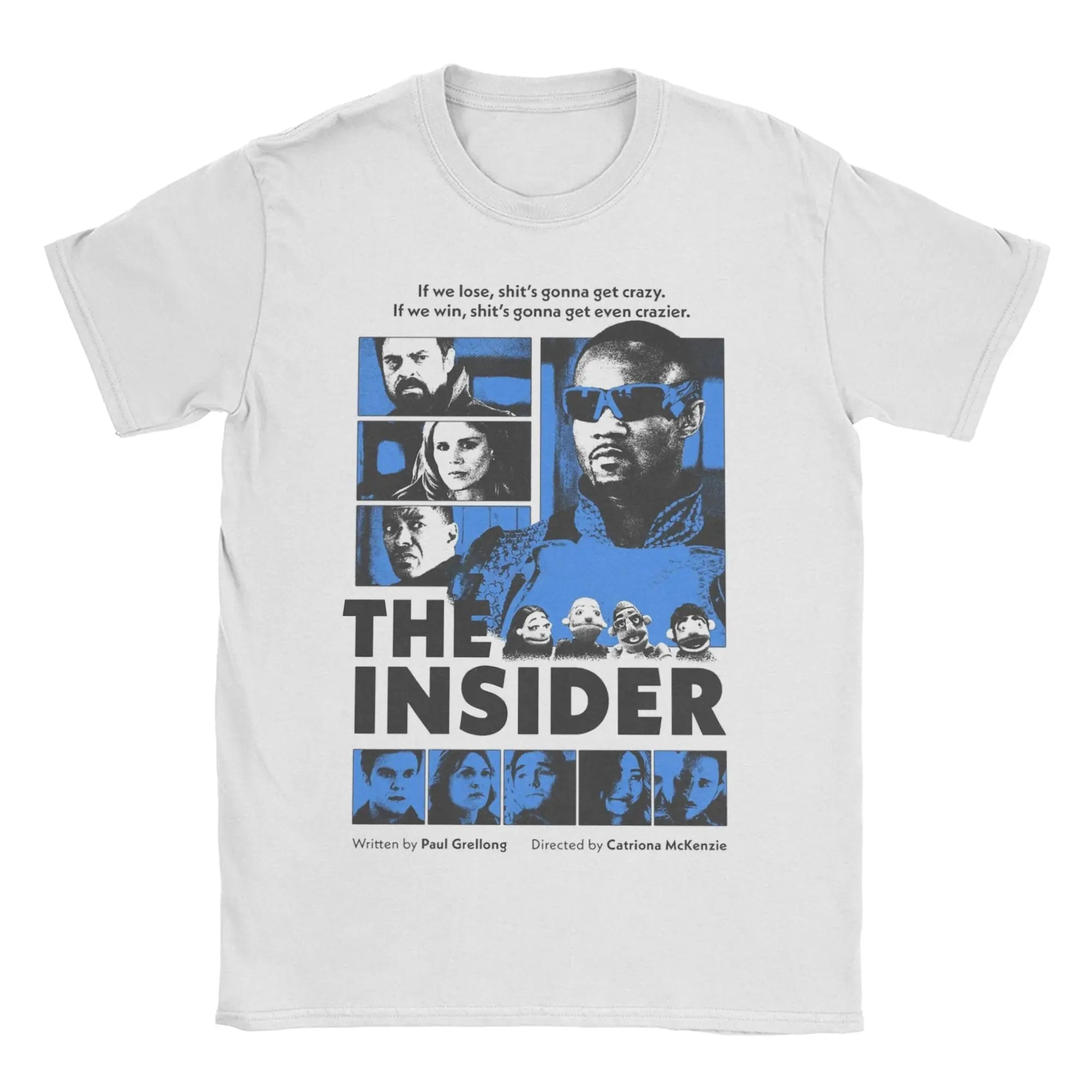 Distressed T-Shirt - Homelander Design