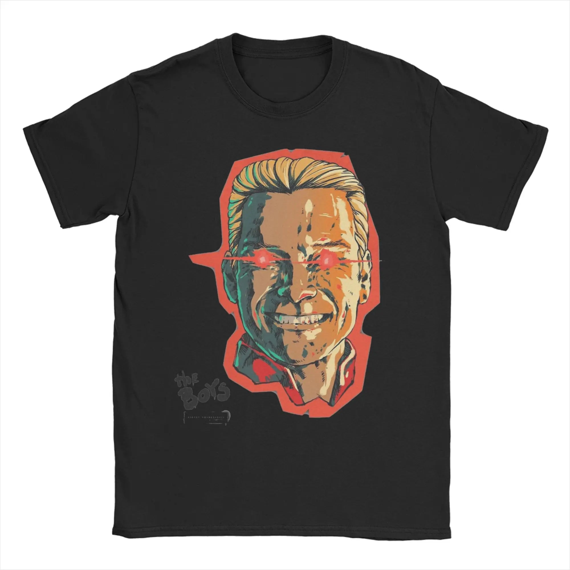 Distressed T-Shirt - Homelander Design