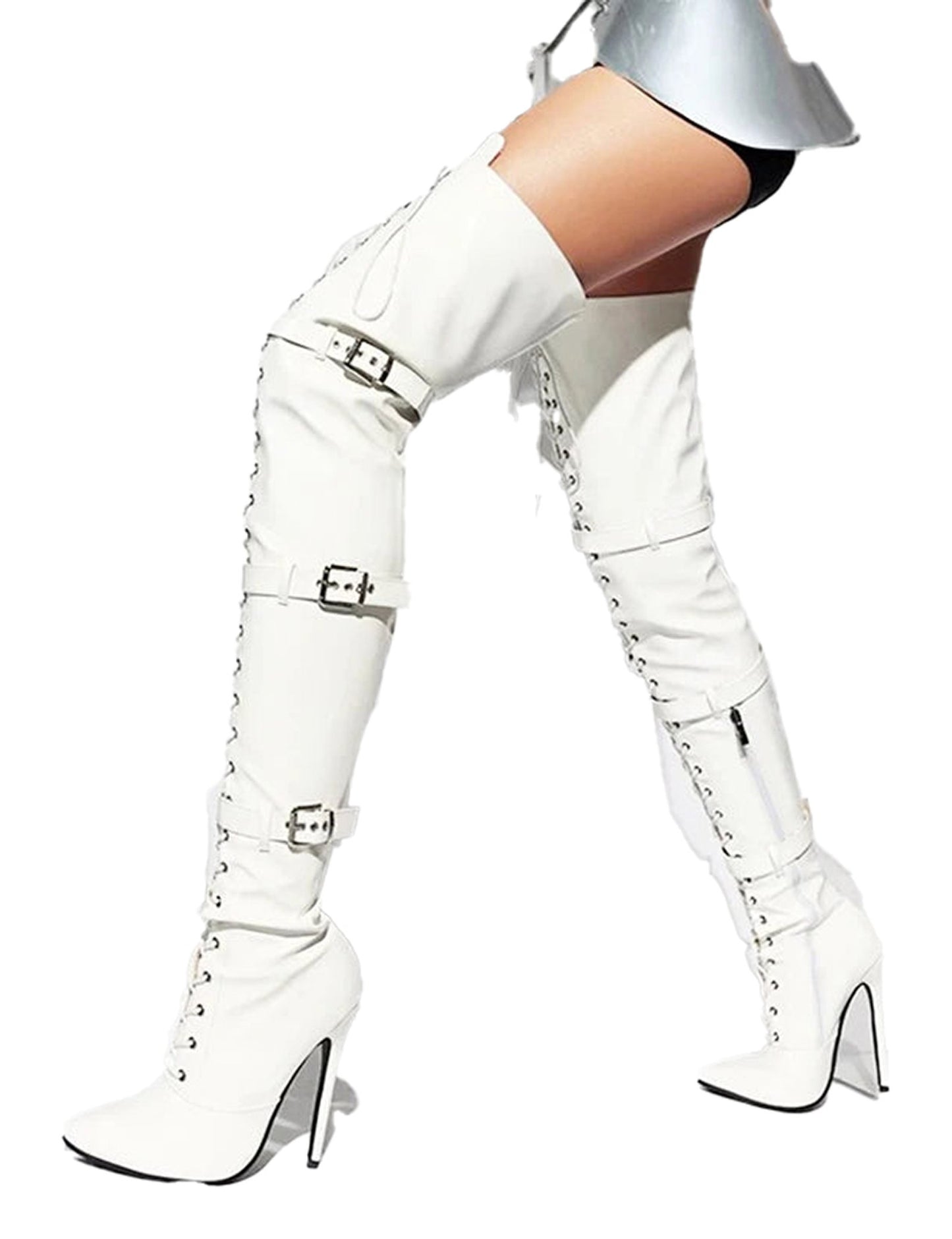 Thigh High Stiletto Boots For Women