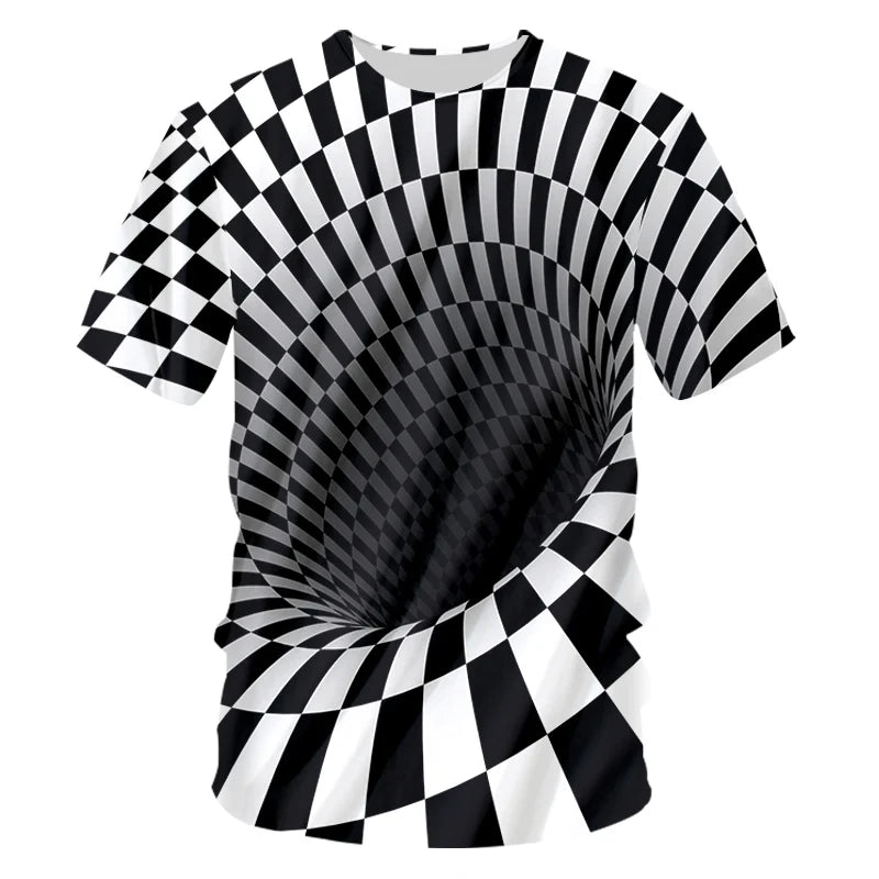 3D Print Checkerboard T-Shirt Design