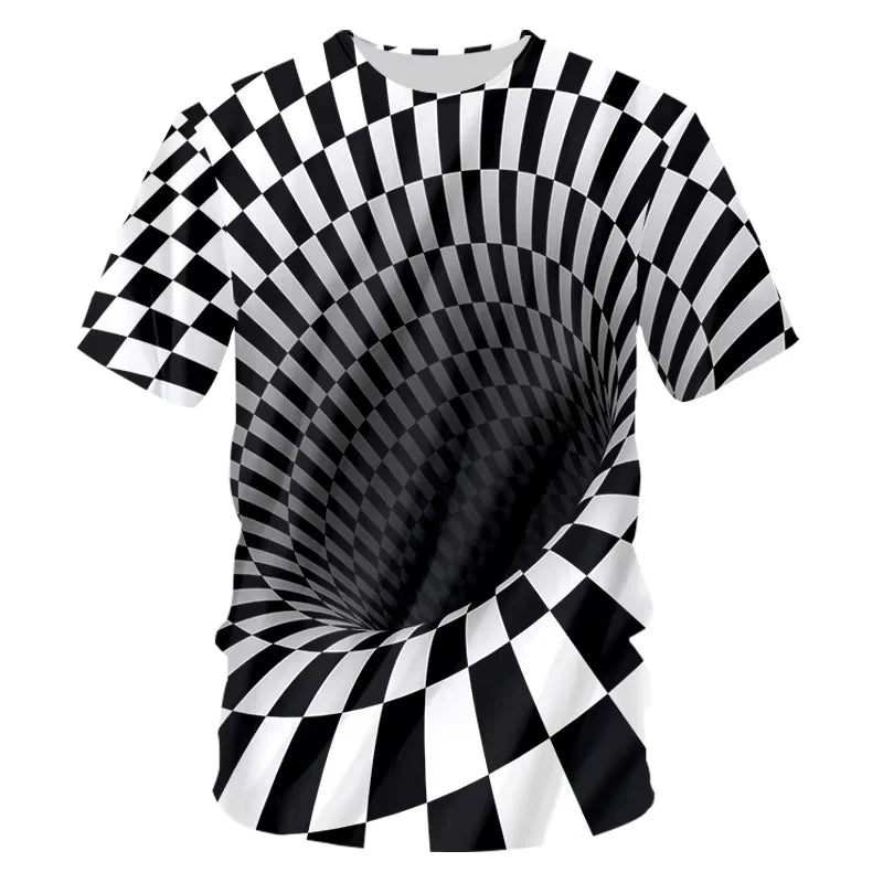 3D Print Checkerboard T-Shirt Design