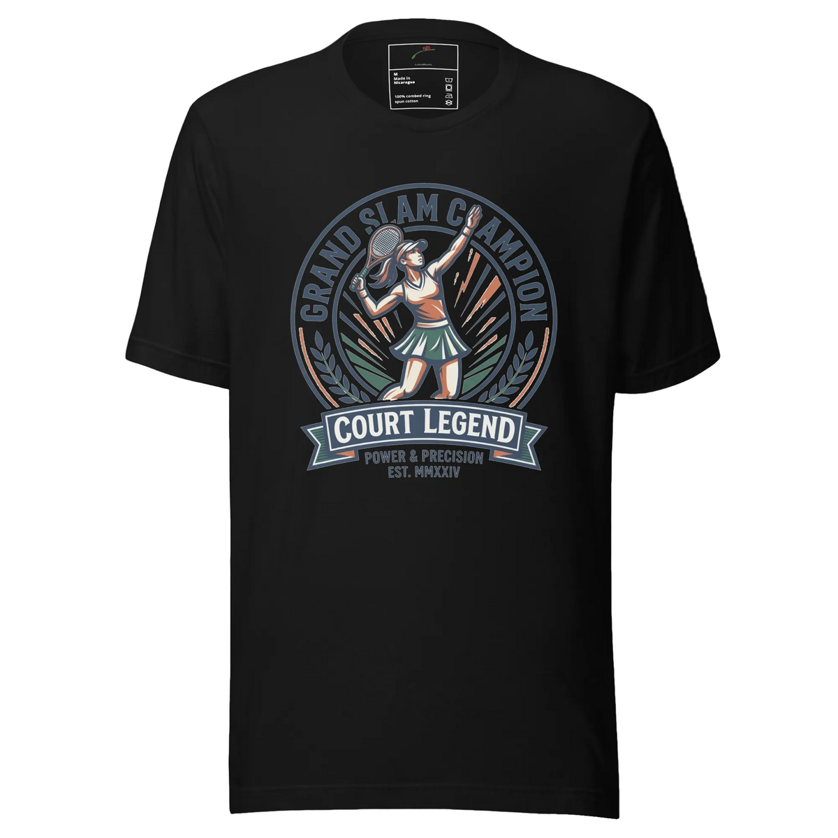 Elena Rybakina Tribute Graphic T-Shirt | Court Icon Fan Tee