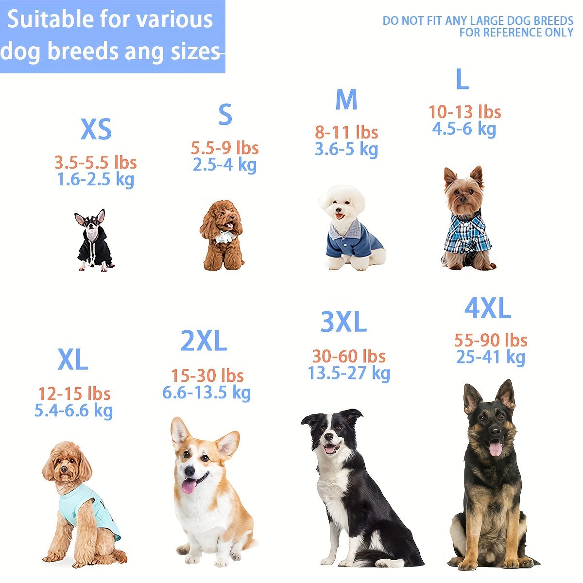 Urban chic dog shirts by LuckeLadybug LLC suitable for various dog sizes from XS to 4XL