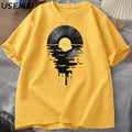 Vinyl Record Graphic Tee – Stylish & Unique
