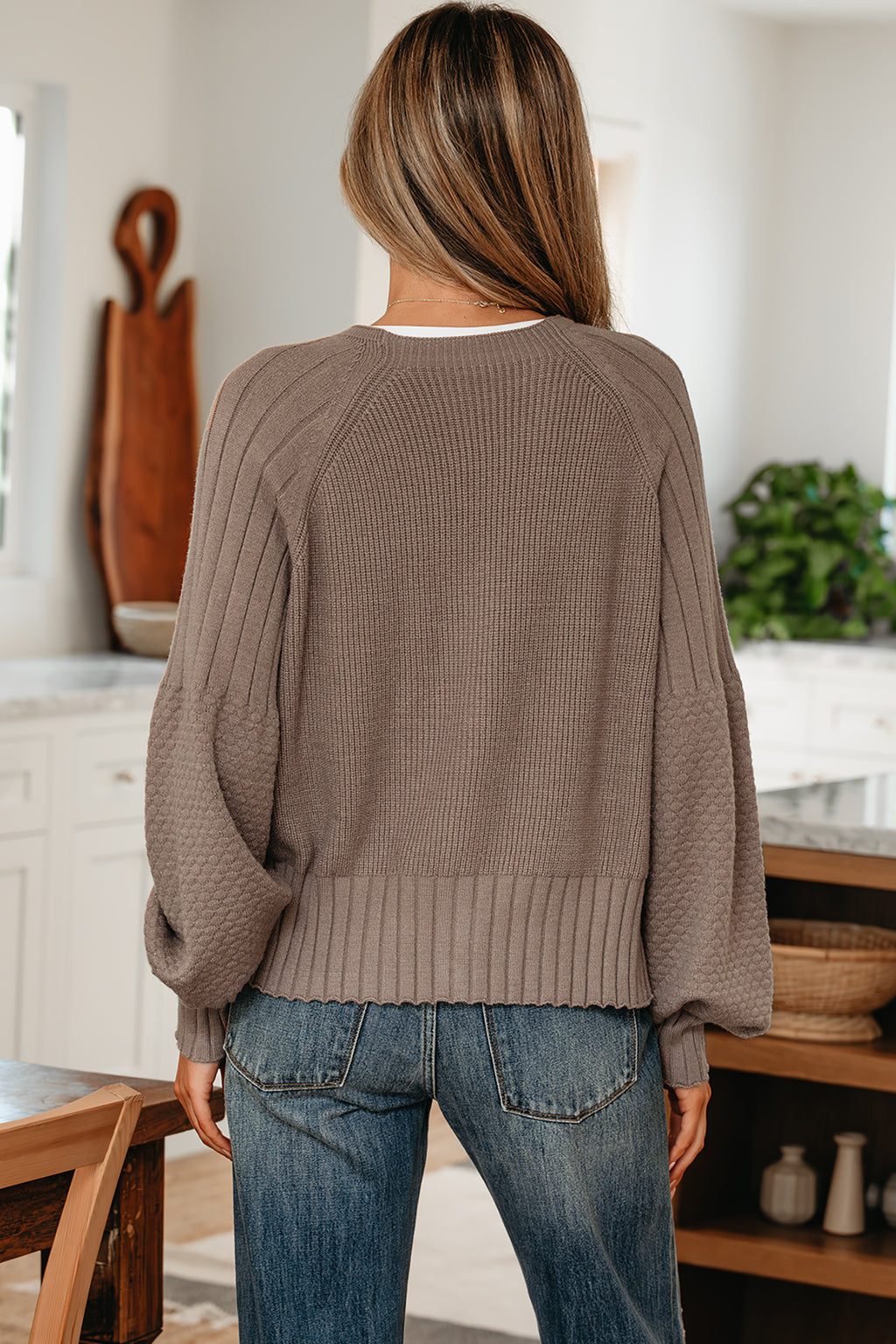 V-Neck Sweater Cardigan for Effortless Style